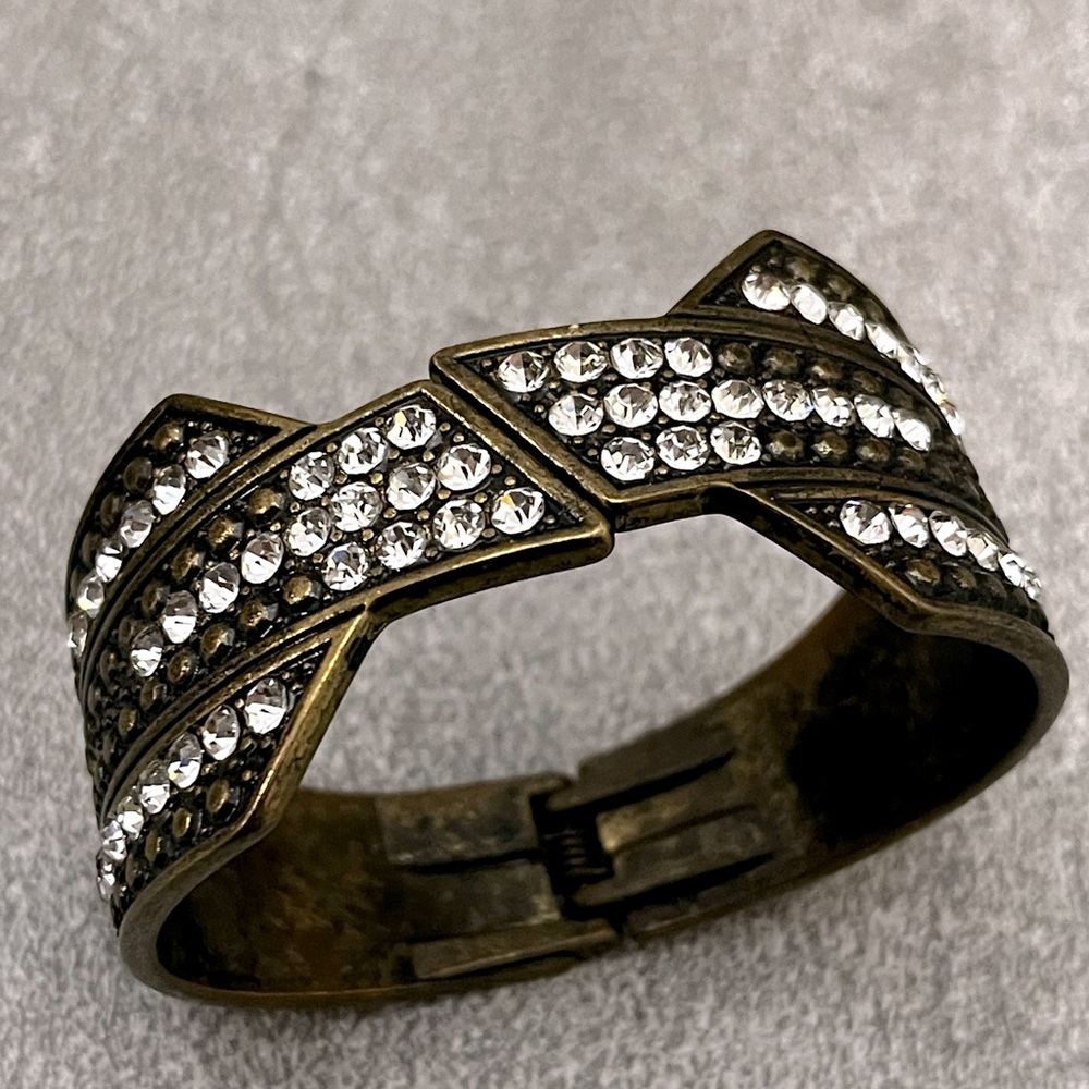 Stunning Bronze Cuff Bracelet